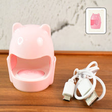 Mini LED Nail Dryer – USB Rechargeable Nail Polish Curing Lamp (1 Pc)