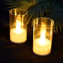 Flickering LED Flameless Candle Set