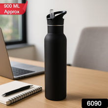 Reusable Matte Sports Sipper Bottle